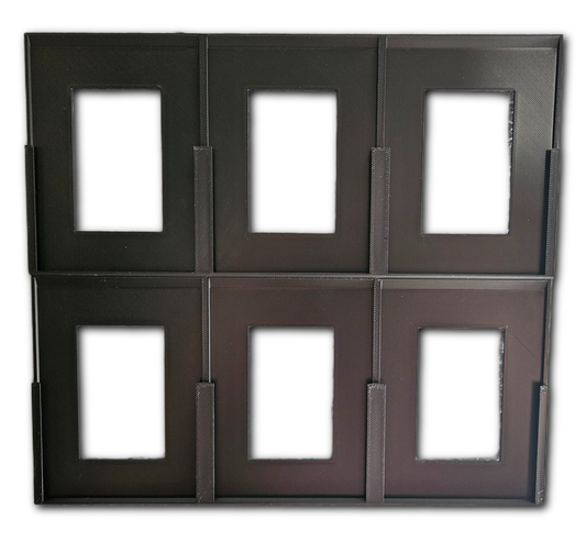 Toploader Wall Display - Black