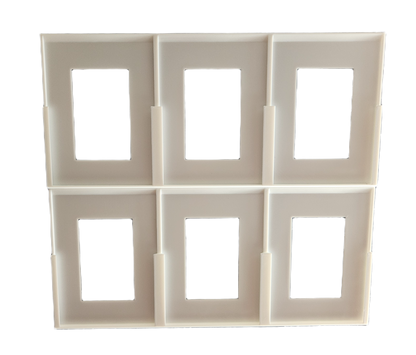 Toploader Wall Display - White