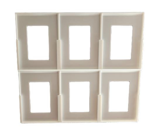 Toploader Wall Display - White